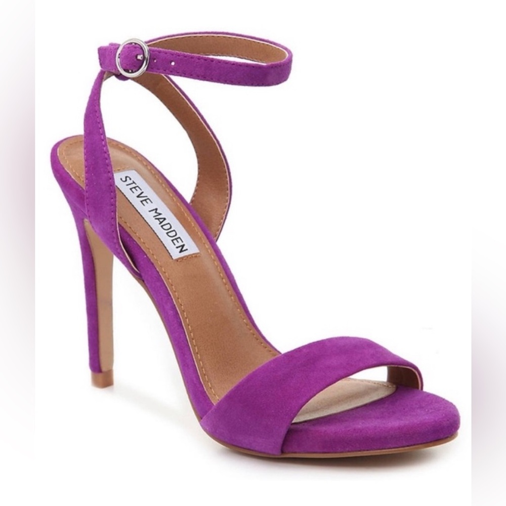 Steve Madden”Reno” Suede Purple Heels